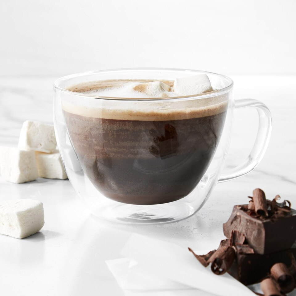 DoubleWall Glass Latte Mug Williams Sonoma Australia
